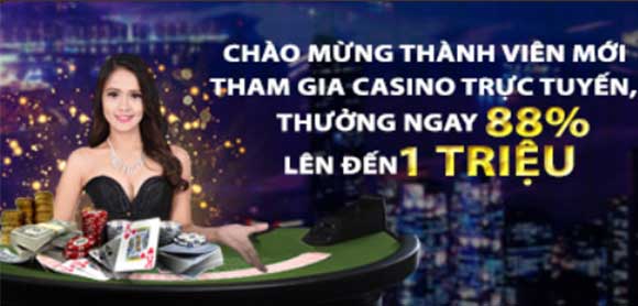 Khuyến Mãi Chào Mừng Thành Viên Mới Tham Gia Casino Trực Tuyến