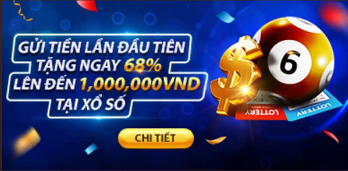 Xổ Số K8 – Nạp Tiền Tặng Ngay 68% Lên Đến 1.000.000 Vnđ